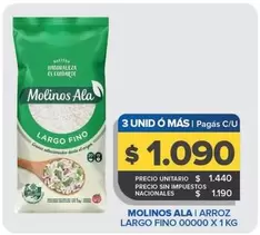 Molinos Ala - Arroz Largo Fino