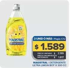Magistral - Detergente Ultra Limon