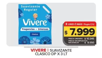 Vivere - Suavizante Clasico