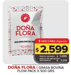 Dona Flora - Grasa Bovina
