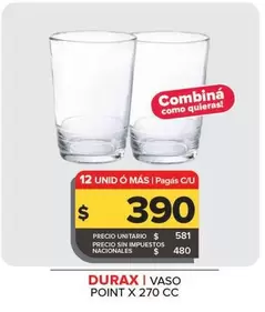 Durax - Vaso