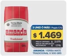 Amanda - Yerba Mate Tradicional