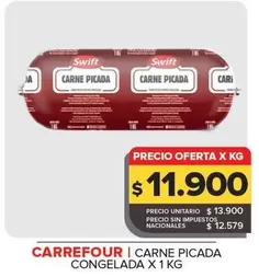 Carrefour - Carne Picada Congelada
