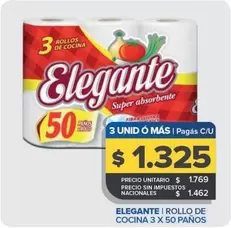 Elegante - Rollo De Cocina
