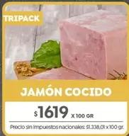 X$ - JAMÓN COCIDO