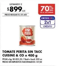 X$ - TOMATE PERITA SIN TACC