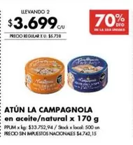 La Campagnola - Atún