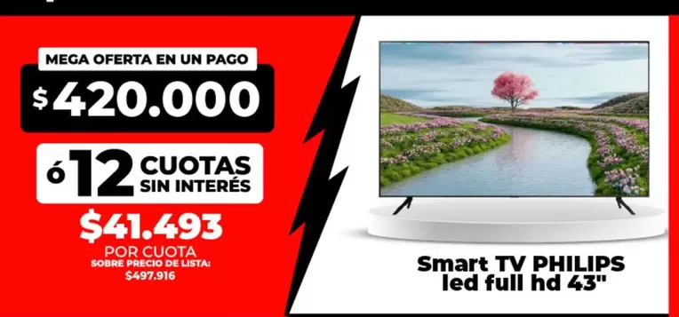 Philips - Smart TV led full hd 43"