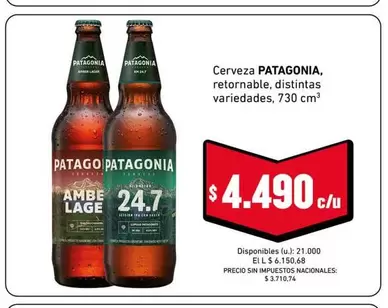 Patagonia - Cerveza