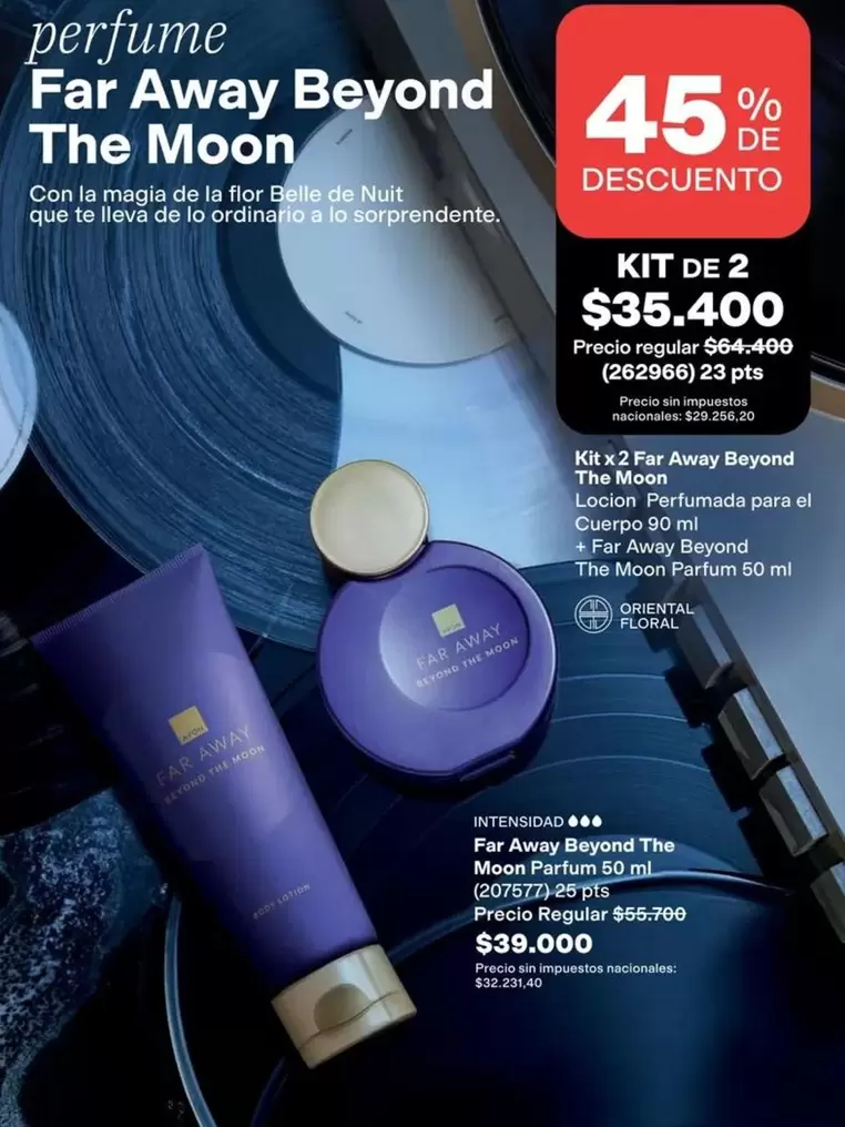 Avon - Far Away Beyond The Moon (Kit de 2)