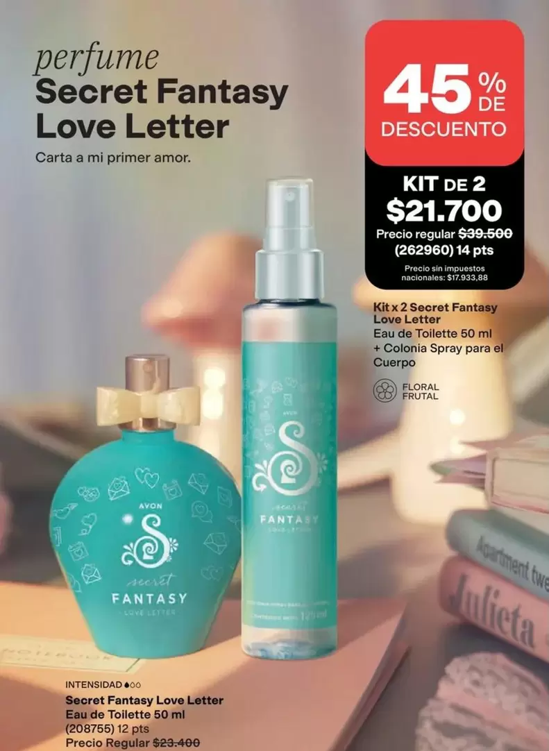 Fantasy - Secret Love Letter Perfume