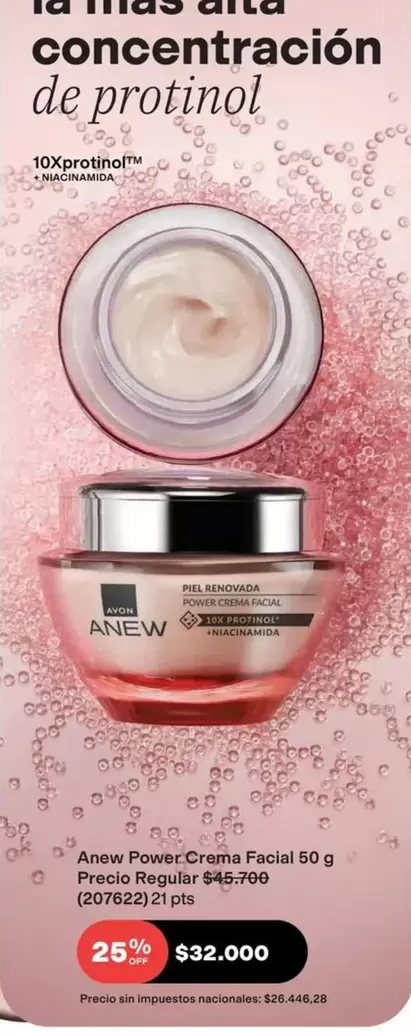 Anew - Power Creme Facial 50 g