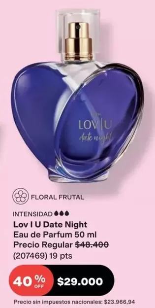 Off - Lov I U Date Night Eau de Parfum 50 ml (207469)