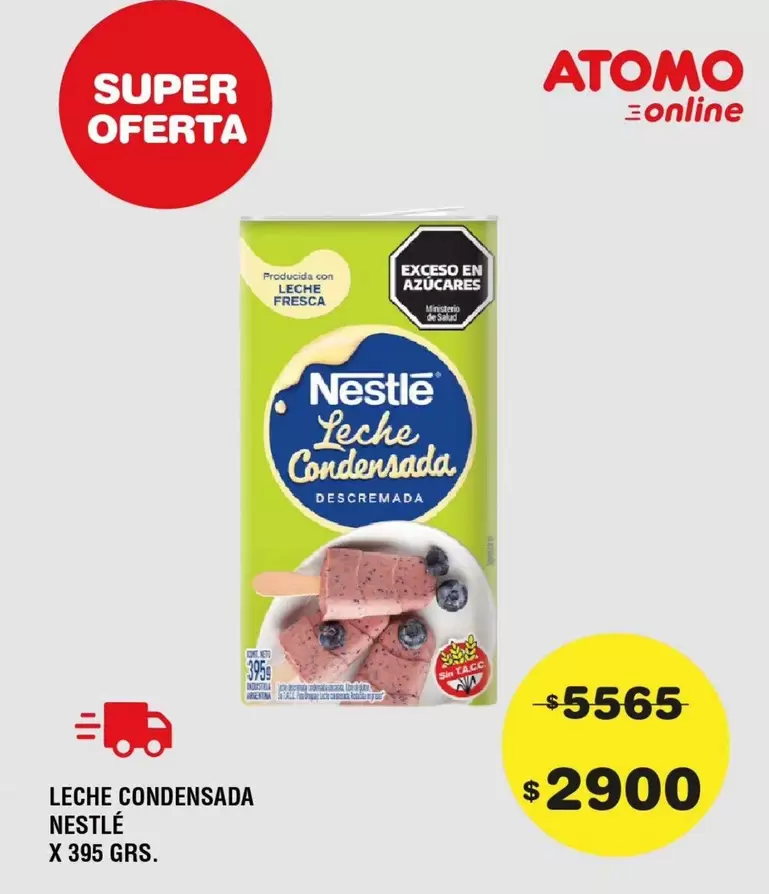 X$ - Leche Condensada Descremada