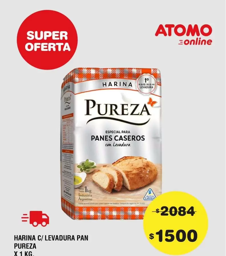 Pureza - Harina para Panes Caseros
