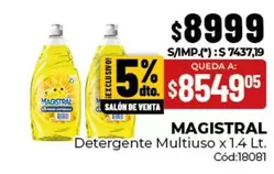 Magistral - Detergente Multiuso