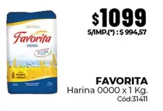 Favorita - Harina 0000 x 1 Kg.