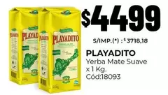 Playadito - Yerba Mate Suave Cód:18093