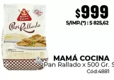 X$ - Pan Rallado C
uevoacute;d:4881