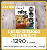 Cuisine - QUESO CREMOSO