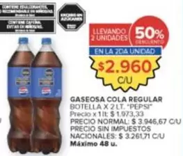 Pepsi - Gaseosa Cola Regular