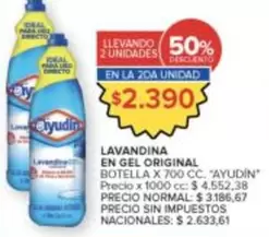 Ideal - Lavandina en Gel Original