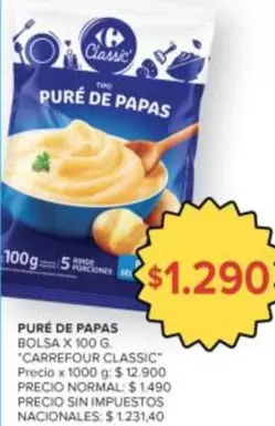 Carrefour - PURE DE PAPAS