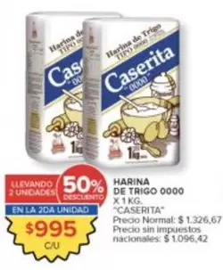 Caserita - Harina de Trigo 0000