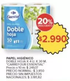 Carrefour - Doble hoja
