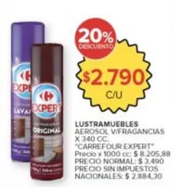 Carrefour - Lustramuebles Aerosol