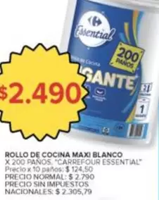 Carrefour - ROLLO DE COCINA MAXI