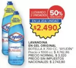 Ideal - Lavandina en Gel Original