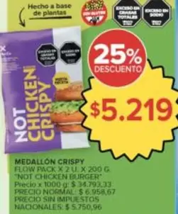 X$ - NOT CHICKEN CRISPY