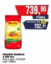 Marolio - POLENTA X 500 GRS