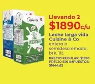 vida - Leche larga