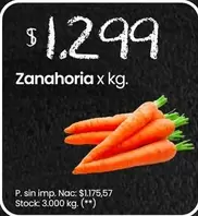 X$ - Zanahoria