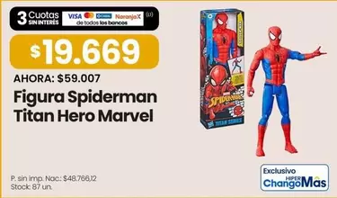 Spiderman - Figura Titan Hero