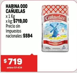 cañuelas - HARINA 000