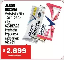 Rexona - JABON