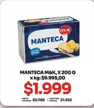 M&K - Manteca