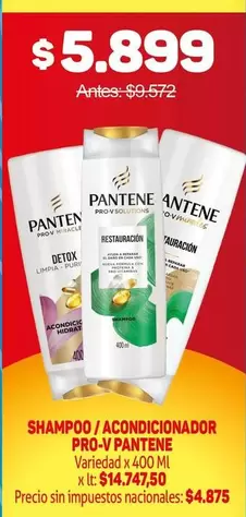 Pantene - SHAMPOO / ACONDICIONADOR PRO-V