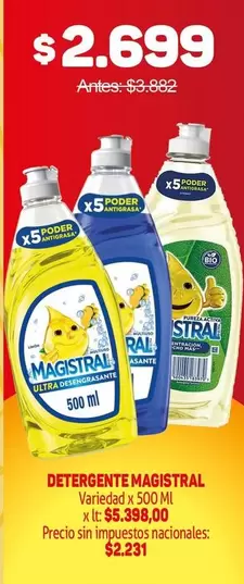 Magistral - DETERGENTE