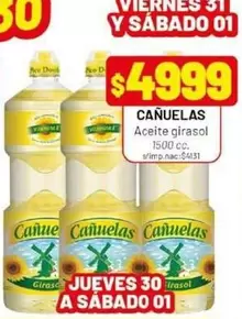cañuelas - Aceite girasol