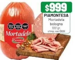 Piamontesa - Mortadela bologna