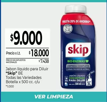 Skip - Jabón líquido para Diluir