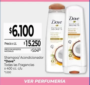 Dove - Shampoo/Acondicionador