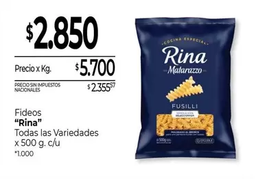 X$ - Fideos