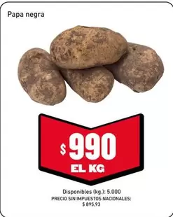 Papa negra