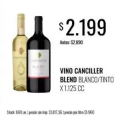 Canciller - VINO BLANCO/TINTO