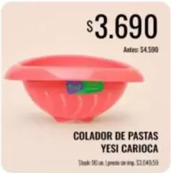 COLADOR DE PASTAS